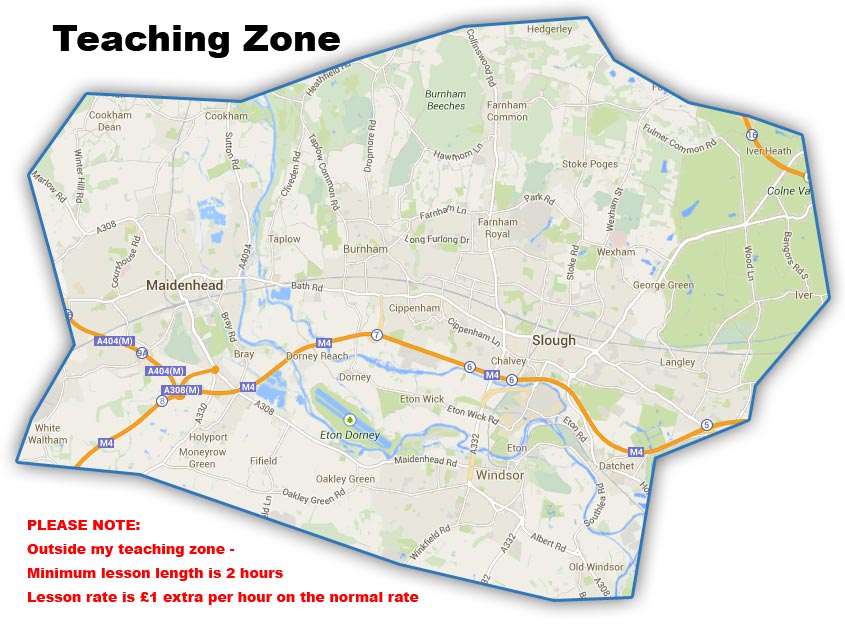 Driving School covering Slough, Maidenhead, Windsor and Iver
